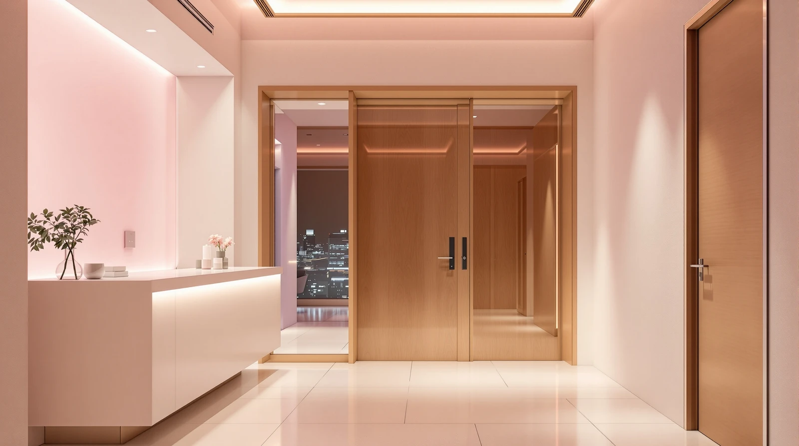 セルフエステ 無人 会員 24時間 入室 - Bright minimalist Japanese self-service beauty sal